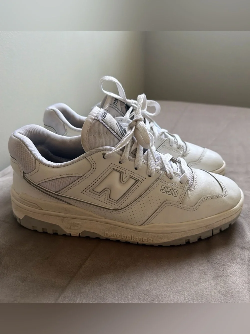 New Balance 550 Men’s Sneakers in White